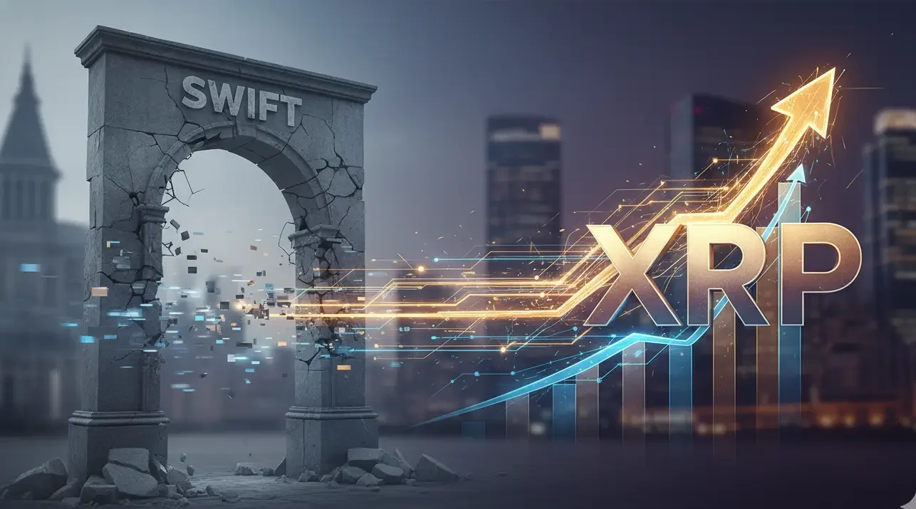 XRP price surge after Swift Transaction Drop July 2025